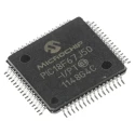 Microchip PIC18F 8-Bit PIC Microcontroller 128kB FLASH 48 MHz 64-Pin TQFP PIC18F67J50-I/PT