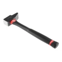 Facom Carbon Steel Head Engineer Hammer with Ergonomic Graphite Handle, 330mm Overall Length 200C.40PF