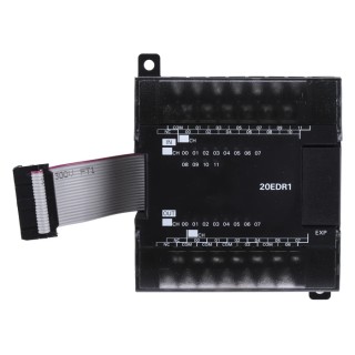 Omron PLC Expansion Module for Use with PLC Module CP1W-20EDR1 24V DC Power, 12 Inputs and 8 Relay Outputs CP1W-20EDR1