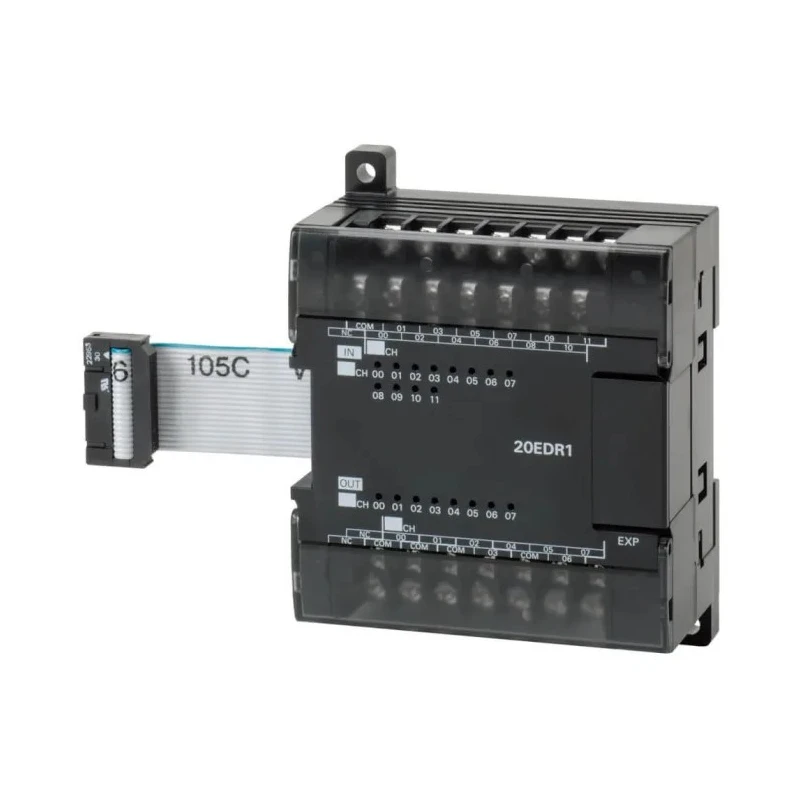 Omron PLC Expansion Module for Use with PLC Module CP1W-20EDR1 24V DC Power, 12 Inputs and 8 Relay Outputs CP1W-20EDR1