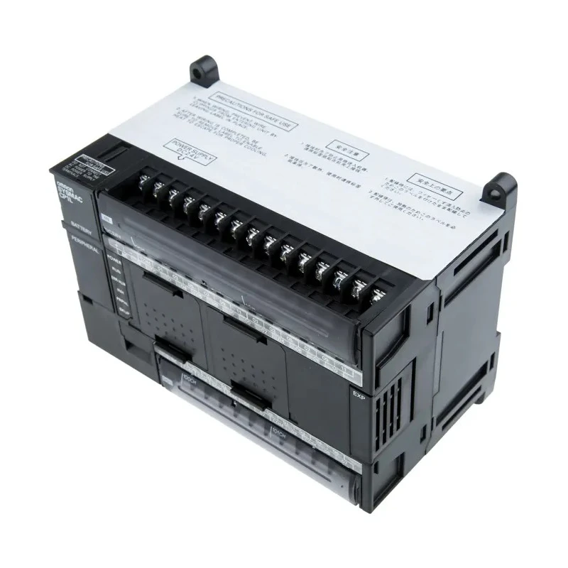 Omron CP1L Series Programmable Logic Controller CPU, 24 DC Inputs, 16 Transistor Outputs, USB Communication, DIN Rail Mount 