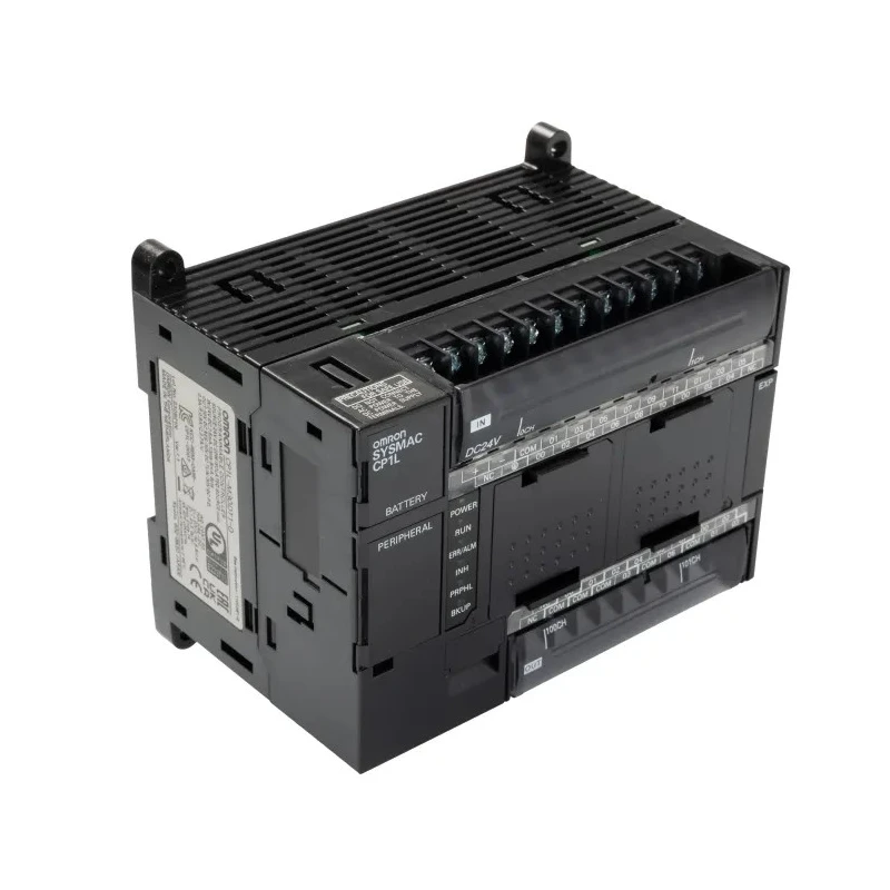 Omron CP1L Series PLC CPU, 18-Input DC Input, 12 Transistor Outputs, USB 1.1 Communication, DIN Rail Mount 