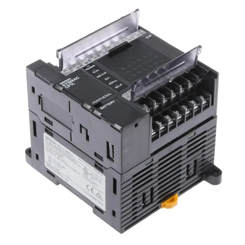 Omron CP1L Series PLC CPU, 8-Input DC Input, 6 Outputs Relay Output, USB Communication, Ladder Logic, DIN Rail Mount 