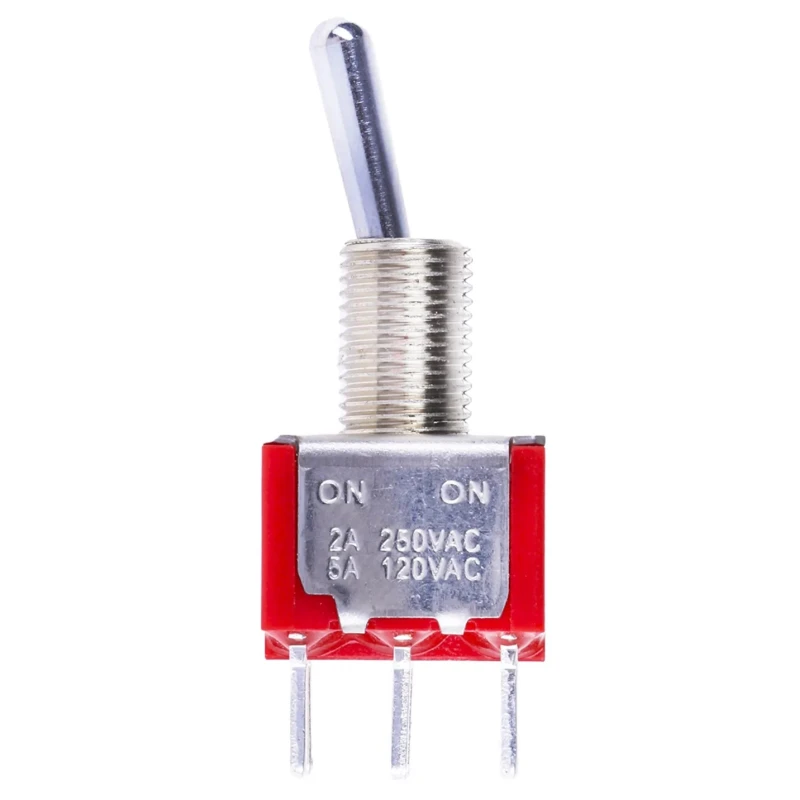 RS PRO DPDT Toggle Switch, PCB Mount, On-On, Through Hole Terminal, 28 V dc, 250 V ac 401-680