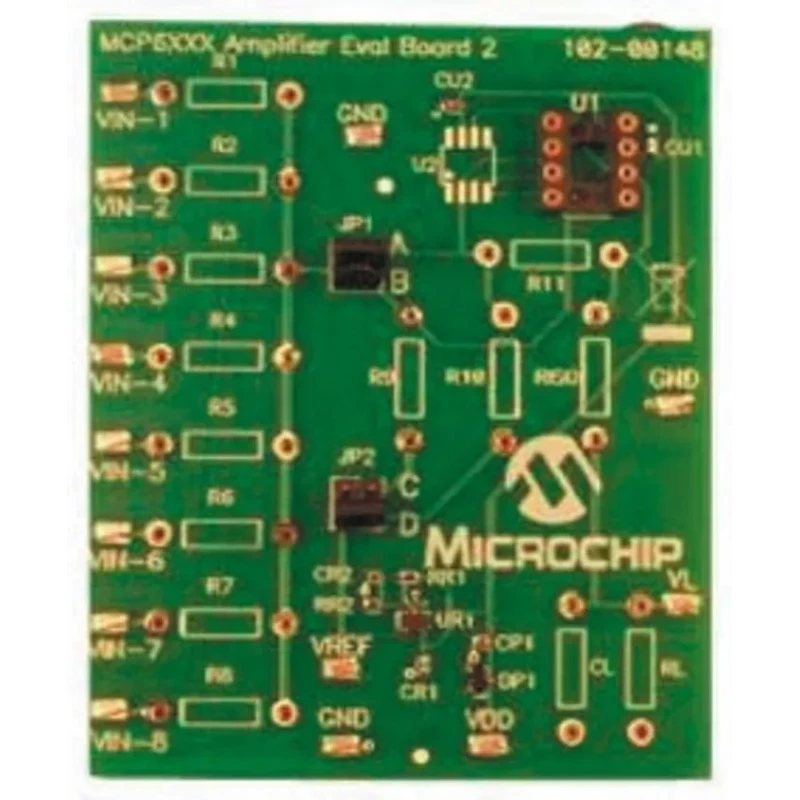 Microchip MCP6XXXEV-AMP2 Operational Amplifier Evaluation Board for MCP6XXX Amplifier Evaluation Board 2 MCP6XXXEV-AMP2