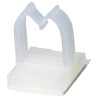 Essentra Natural Polyamide 66 Self-Adhesive Cable Clip Saddle Type 12.7mm x 12.7mm x 13mm MWSEB-6-01-A-RT