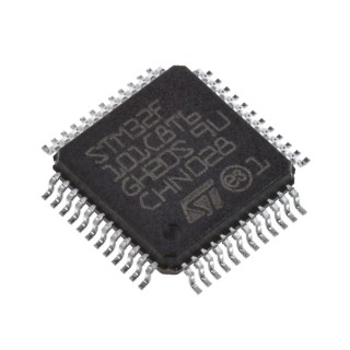 STMicroelectronics 32 bit ARM Cortex M3 Microcontroller , 36 MHz, 64kB FLASH, 10kB RAM, 48-Pin LQFP STM32F101C8T6