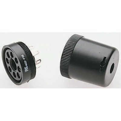 Tempatron 8 Way 240V ac DIN Rail Relay Socket for Octal Relay S8F