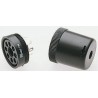 Tempatron 8 Way 240V ac DIN Rail Relay Socket for Octal Relay S8F