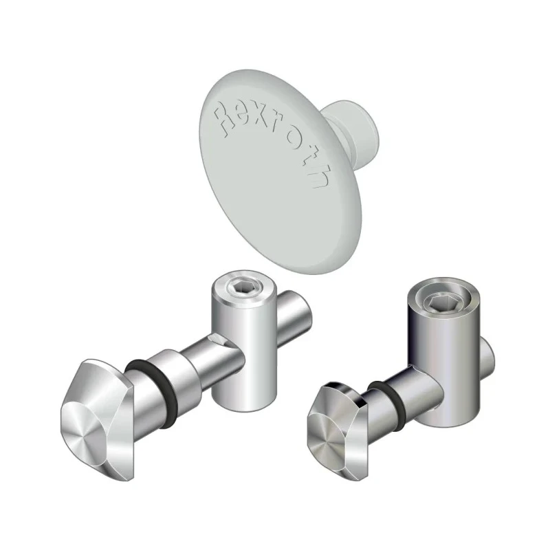 Bosch Rexroth Connecting Component, Quick Connector Type, Galvanised Steel, Compatible with Strut Profiles 30 3842 535 464