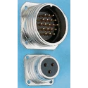 Amphenol Socapex Circular Connector Panel Mount Socket Female 7 Contacts 50A 480V IP67 Metal Housing SL EF 37 Y