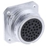 Amphenol Socapex Circular Connector Panel Mount Socket Female 37 Contacts 7.5A 175V IP67 SL EF 337 P