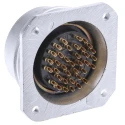 Amphenol Socapex Circular Connector Panel Mount Socket Female 37 Contacts 7.5A 175V IP67 SL EF 337 P