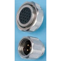 Amphenol Socapex Industrial Circular Connector, 7 Contacts, Cable Mount, Plug Female, IP67, Metal Housing, 480V SL BF 37 Y