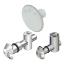 Bosch Rexroth Quick Connector Connecting Component for Strut Profile 30 mm Groove Size 8 mm 3842 535 459
