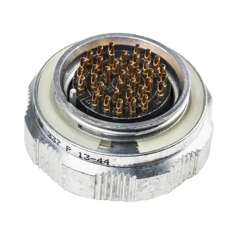 Amphenol Socapex Industrial Circular Connector Cable Mount Socket Female 37 Contacts IP67 175V 7.5A Aluminium SL BF 337 P