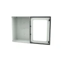 RS PRO Fibreglass Reinforced Polyester Wall Box IP66 Transparent Door 600 mm x 500 mm x 230 mm 192-7127