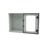 RS PRO Fibreglass Reinforced Polyester Wall Box IP66 Transparent Door 600mm x 400mm x 230mm 192-7126