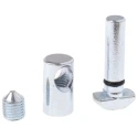 Bosch Rexroth 11 90° Connector Galvanised Steel Connecting Component Strut Profile 30 mm Groove Size 8 mm 3842 535 465