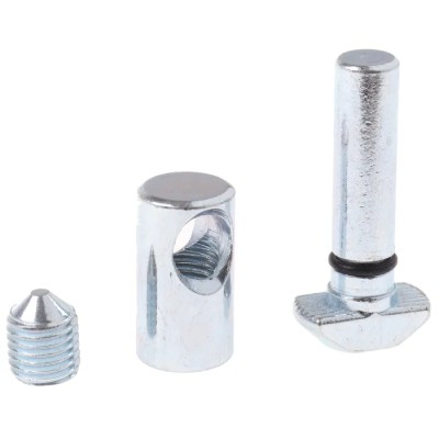 Bosch Rexroth 11 90° Connector Galvanised Steel Connecting Component Strut Profile 30 mm Groove Size 8 mm 3842 535 465