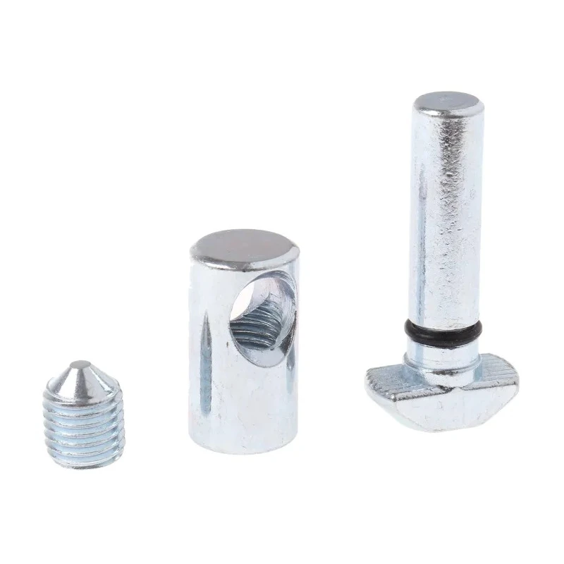 Bosch Rexroth 11 90° Connector Galvanised Steel Connecting Component Strut Profile 30 mm Groove Size 8 mm 3842 535 465