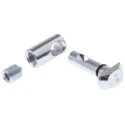 Bosch Rexroth 11 90° Connector Galvanised Steel Connecting Component Strut Profile 30 mm Groove Size 8 mm 3842 535 465