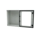 RS PRO Fibreglass Reinforced Polyester Wall Box IP66 Transparent Door 800mm x 600mm x 300mm 192-7129