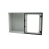 RS PRO Fibreglass Reinforced Polyester Wall Box IP66 Transparent Door 800mm x 600mm x 300mm 192-7129