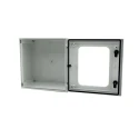 RS PRO Fibreglass Reinforced Polyester Wall Box with IP66 Transparent Door 400mm x 400mm x 200mm 192-7123