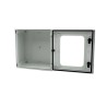 RS PRO Fibreglass Reinforced Polyester Wall Box with IP66 Transparent Door 400mm x 400mm x 200mm 192-7123