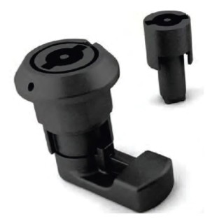 RS PRO Double Bar Lock Black for Use with RS PRO GRP Wall Boxes 192-7131