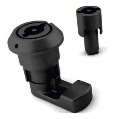 RS PRO Double Bar Lock Black for Use with RS PRO GRP Wall Boxes 192-7131