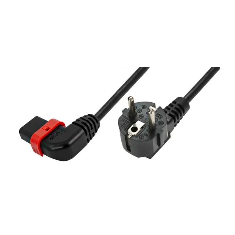 Schaffner IEC C13 to CEE 7/7 Power Cord 2m Black PVC 250V 10A IL13