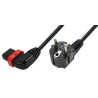 Schaffner IEC C13 to CEE 7/7 Power Cord 2m Black PVC 250V 10A IL13