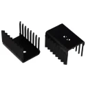 AAVID THERMALLOY Heatsink for Electronic Components, PCBs, LEDs, 9.9°C/W Thermal Resistance, 22 mm Height, 38 mm 400051