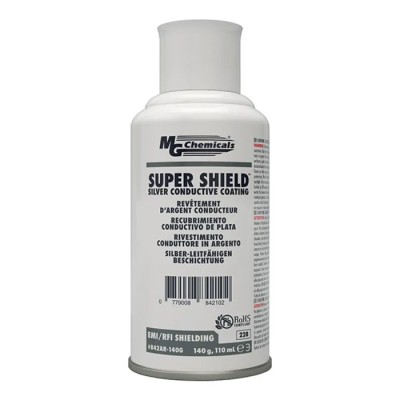 MG Chemicals Silver Acrylic Resin Conductive Lacquer Aerosol 132 ml 842AR-140G