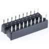 Winslow W3100 2.54 mm Pitch Vertical 20 Way Through Hole Stamped Pin Open Frame DIL Socket 10A W3120TRC