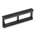 Winslow W3100 2.54 mm Pitch Vertical 40 Way Through Hole Stamped Pin Open Frame DIL Socket 10A W3140TRC