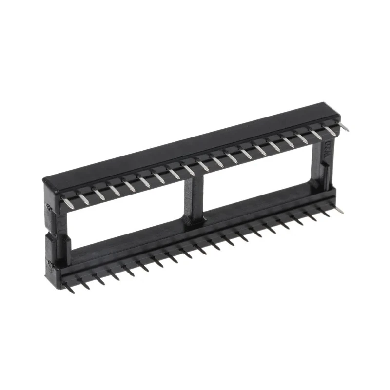 Winslow W3100 2.54 mm Pitch Vertical 40 Way Through Hole Stamped Pin Open Frame DIL Socket 10A W3140TRC