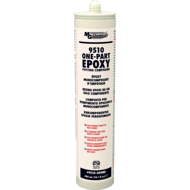 MG Chemicals Epoxy Resin Adhesive Black Rigid One-Part Potting Compound 300 ml 9510-300ML