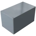 Rose Aluminium Standard Series Grey Die Cast Aluminium Enclosure, IP66, IK09, 400 mm x 230 mm x 400 mm 01234023