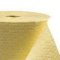 Ecospill Ltd Spill Absorbent Premier Roll for Chemical Use, 80L Capacity, 40m x 500mm, Yellow C0405040