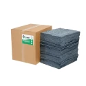 Ecospill Ltd Spill Absorbent Sustainable Oil Only Pads 150L Capacity, 480mm x 380mm, 100 Per Pack H0814838
