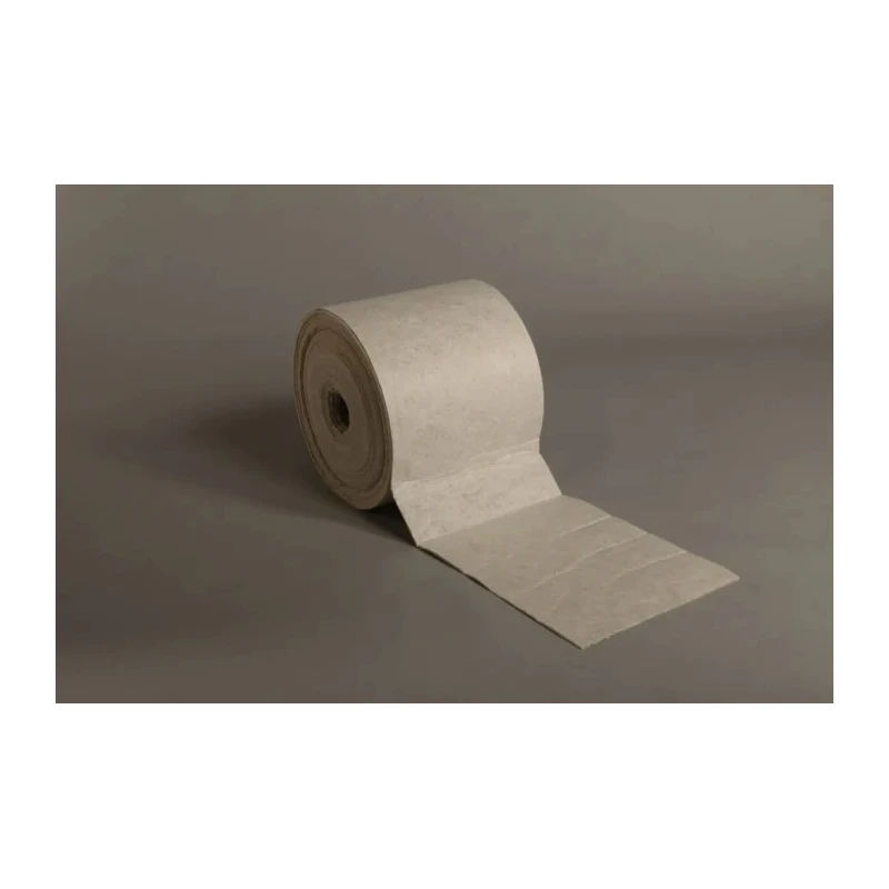 Ecospill Ltd Spill Absorbent Roll for Oil Use 112 L Capacity White 40m Length H0803738