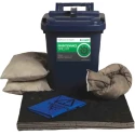 Ecospill Ltd 25 L Maintenance Spill Kit with Sock, Pillows, Waste Bags, and Pads M1460025