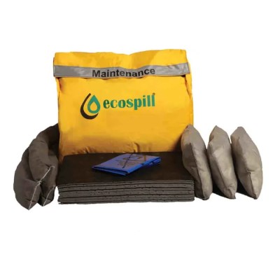 Ecospill Ltd 30 L Maintenance Spill Kit Vinyl Holdall Reusable Shoulder Strap M1280030