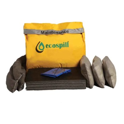 Ecospill Ltd 50 L Maintenance Spill Kit with Vinyl Holdall, Absorbent Capacity 50L M1280050