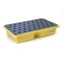 Ecospill Ltd Polyethylene Spill Tray Yellow 60 L Capacity 1m x 605mm R3340808