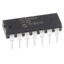 Microchip Operational Amplifier 1 MHz 14-Pin PDIP 3-6 V MCP6004-I/P