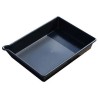 Ecospill Ltd Spill Kit 530mm x 400mm x 100mm Black Spill Tray With Spout, 16 Litre P3245340